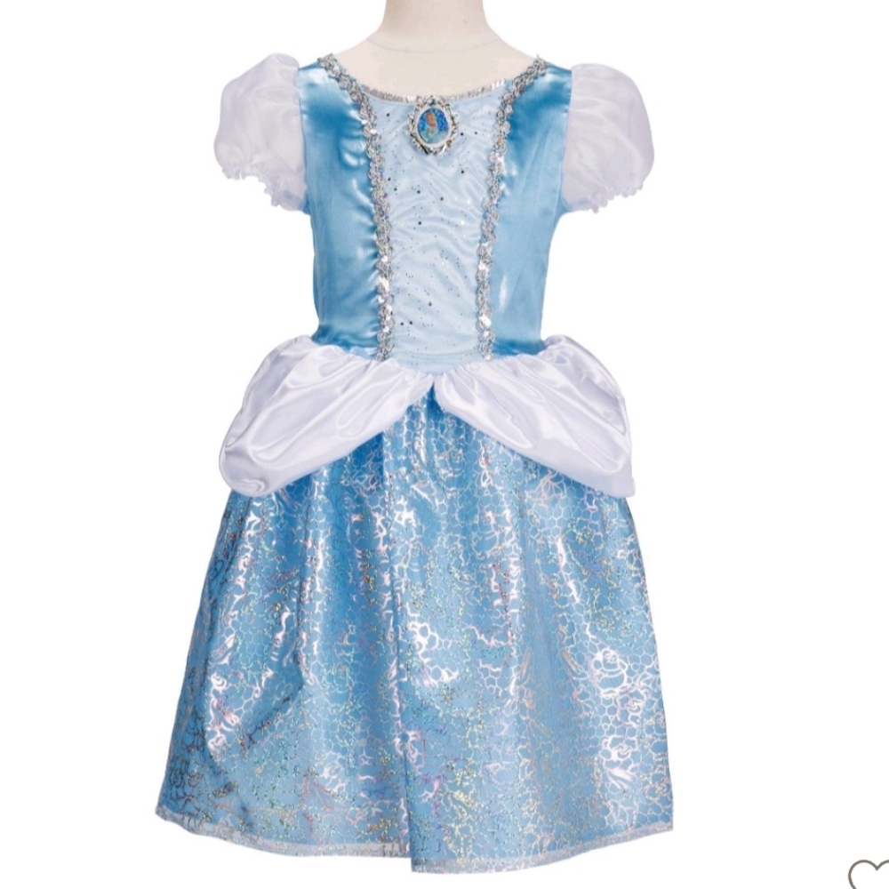 Disney Blue and White Sparkle Princess Dress